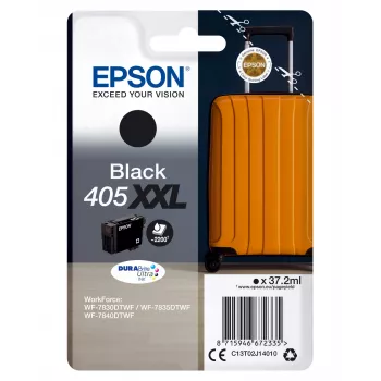 Epson 405XXL DURABrite Ultra Ink Tintenpatrone 1 Stück Original Extra (Super) High Yield Schwarz