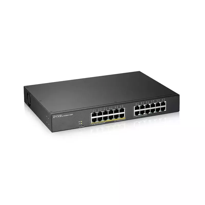 Zyxel GS1900-24EP Managed L2 Gigabit Ethernet (10/100/1000) Power over Ethernet (PoE) Schwarz