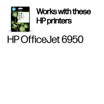 HP 903 4er-Pack Schwarz/Cyan/Magenta/Gelb Original Tintenpatronen