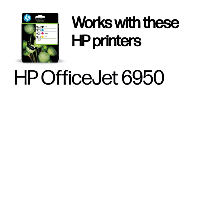 HP 903 4er-Pack Schwarz/Cyan/Magenta/Gelb Original Tintenpatronen