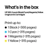 HP 903 4er-Pack Schwarz/Cyan/Magenta/Gelb Original Tintenpatronen
