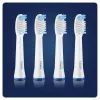 Zahnbürstenköpfe Oral-B Braun Pulsonic Clean 4 Stück Weiß