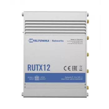 TELTONIKA Rutx12 4G LTE CAT6 Dualband-Wi-Fi-Industrie-Router
