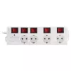 Power Extension LogiLink LPS252 1.5m 4 AC Outlets Indoor White