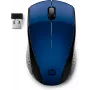 HP Wireless Mouse 220 (Lumiere Blue), beidhändig, RF Wireless, Blau