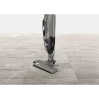 Bosch Serie 2 BBHF214G Stabstaubsauger/elektrischer Besen 2-in-1-Stabstaubsauger Akku Trocken Beutellos Grau