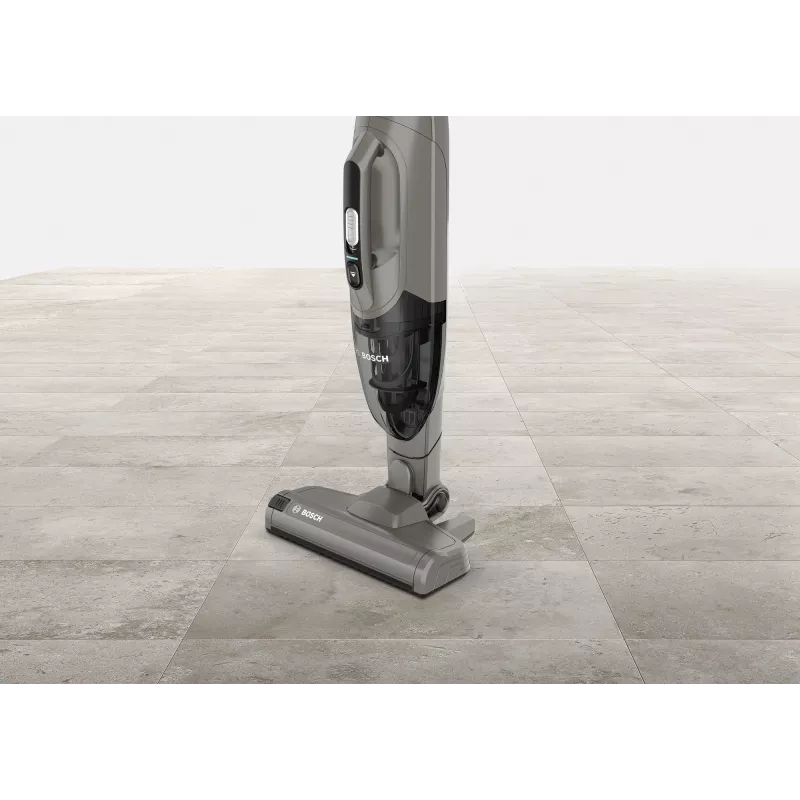 Bosch Serie 2 BBHF214G Stabstaubsauger/elektrischer Besen 2-in-1-Stabstaubsauger Akku Trocken Beutellos Grau