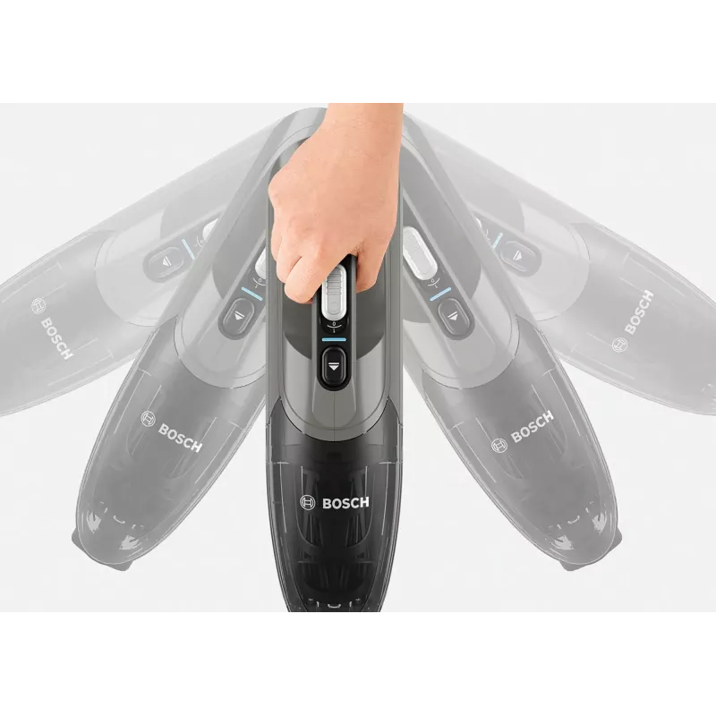 Bosch Serie 2 BBHF214G Stabstaubsauger/elektrischer Besen 2-in-1-Stabstaubsauger Akku Trocken Beutellos Grau