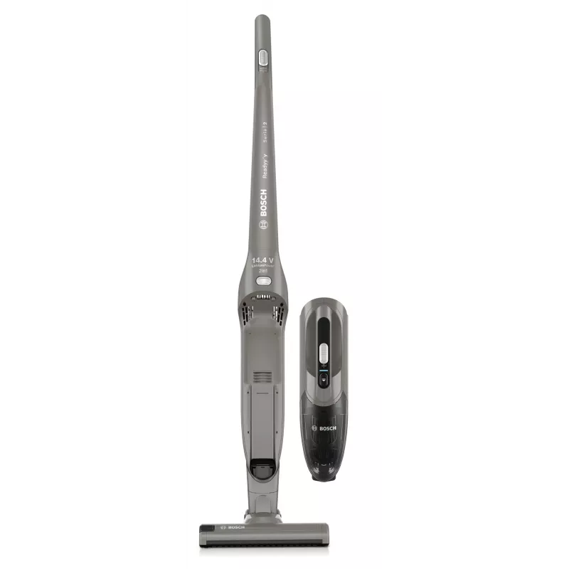 Bosch Serie 2 BBHF214G Stabstaubsauger/elektrischer Besen 2-in-1-Stabstaubsauger Akku Trocken Beutellos Grau