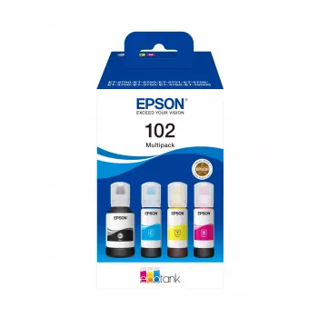 Cartridge Epson 102 4er-Pack Schwarz + color T03R6 C13T03R640