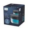 Philips Quick Clean Pod Kartusche CC12/50 2er-Pack Reinigungskartuschen für elektrische Rasiererköpfe