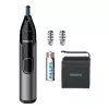 Philips Serie 3000 Nasentrimmer Serie 3000 NT3650/16 waschbarer Nasen-, Ohren- und Augenbrauentrimmer mit 2 Kammaufsätzen