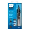 Philips Serie 3000 Nasentrimmer Serie 3000 NT3650/16 waschbarer Nasen-, Ohren- und Augenbrauentrimmer mit 2 Kammaufsätzen