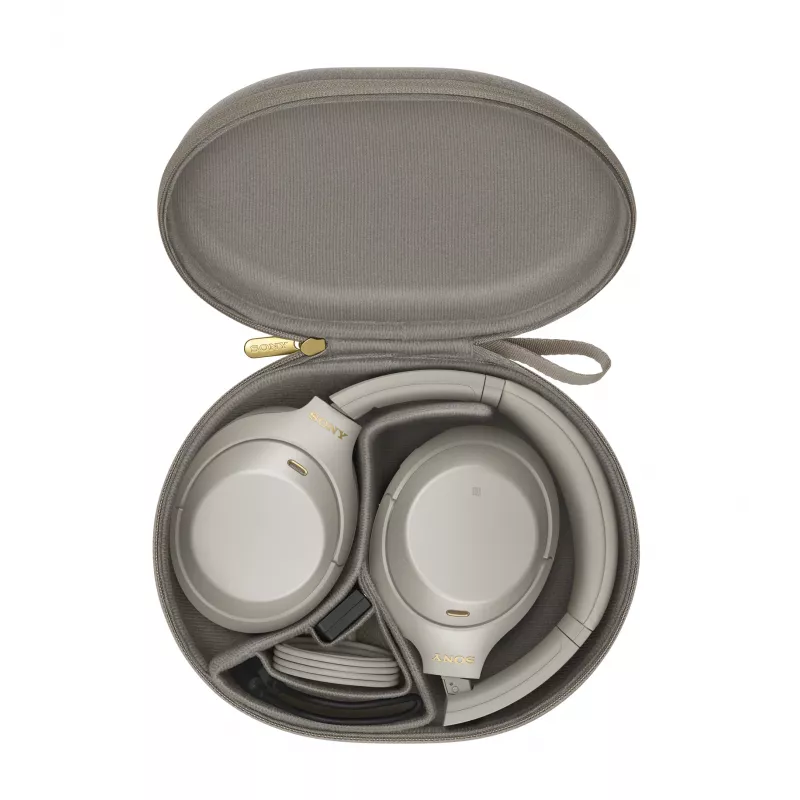 Sony WH-1000XM4 Headset Kabelgebunden & Kabellos Kopfbügel Anrufe/Musik USB Type-C Bluetooth Silber