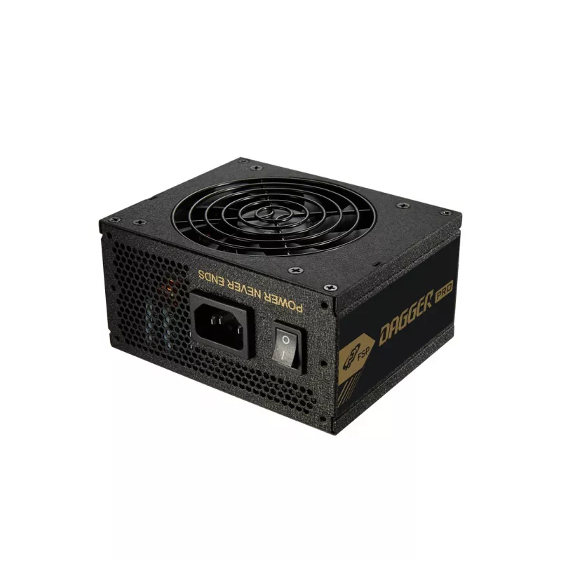 FSP DAGGER PRO 650W Netzteil SFX SFX3.3 Schwarz, 650 W, 100 - 240 V, 50 - 60 Hz, 10 A, 5 A, 120 W