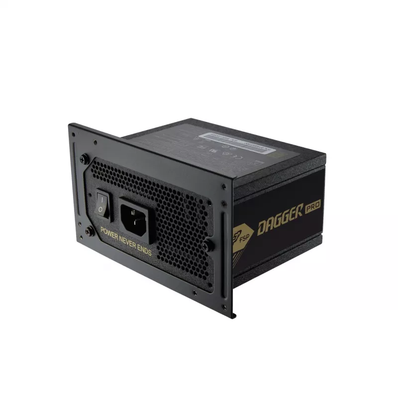 FSP DAGGER PRO 650W Netzteil SFX SFX3.3 Schwarz, 650 W, 100 - 240 V, 50 - 60 Hz, 10 A, 5 A, 120 W