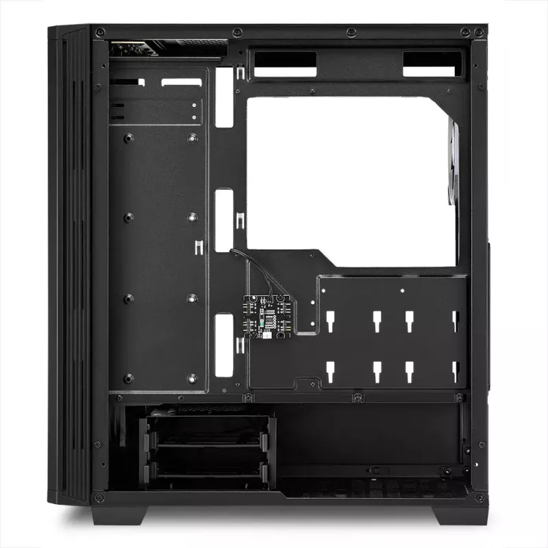 PC-Gehäuse Sharkoon RGB LIT 100 Midi Tower Schwarz