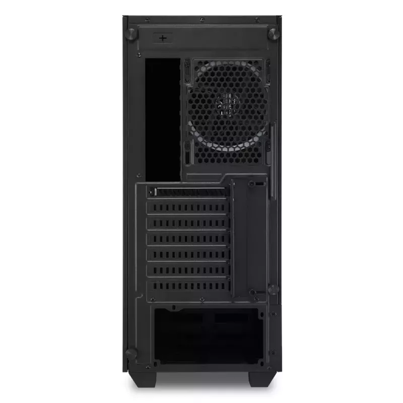 PC-Gehäuse Sharkoon RGB LIT 100 Midi Tower Schwarz