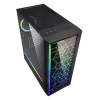 PC-Gehäuse Sharkoon RGB LIT 100 Midi Tower Schwarz