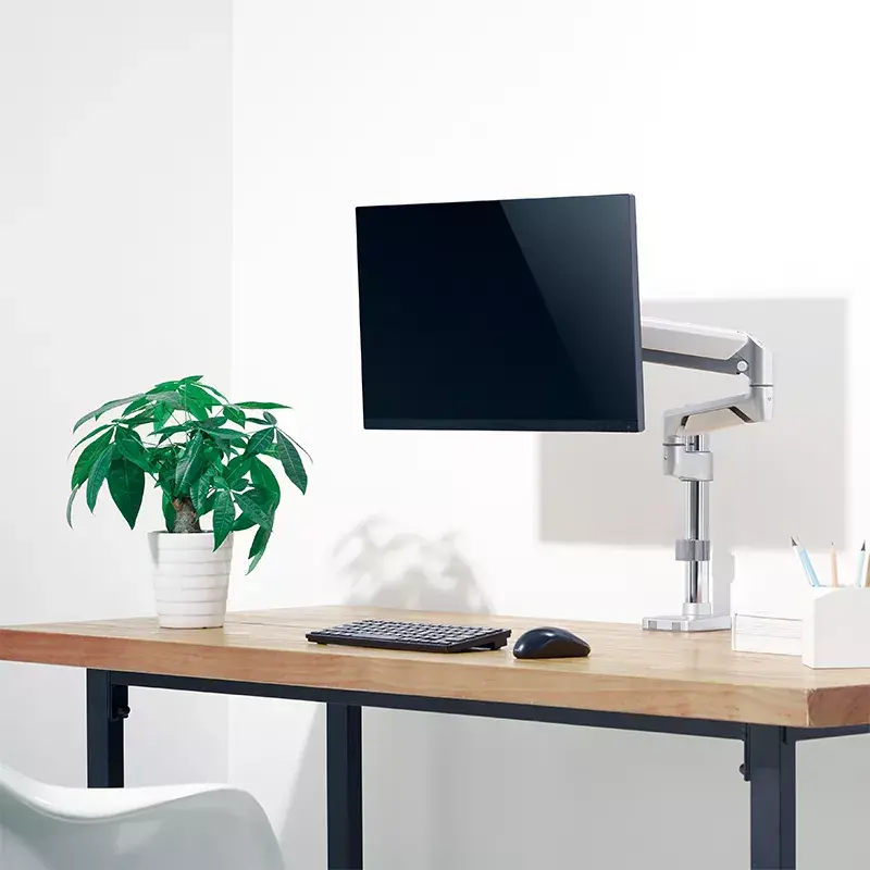 Monitorhalterung LogiLink BP0087 81,3 cm (32 Zoll) Tisch Silber