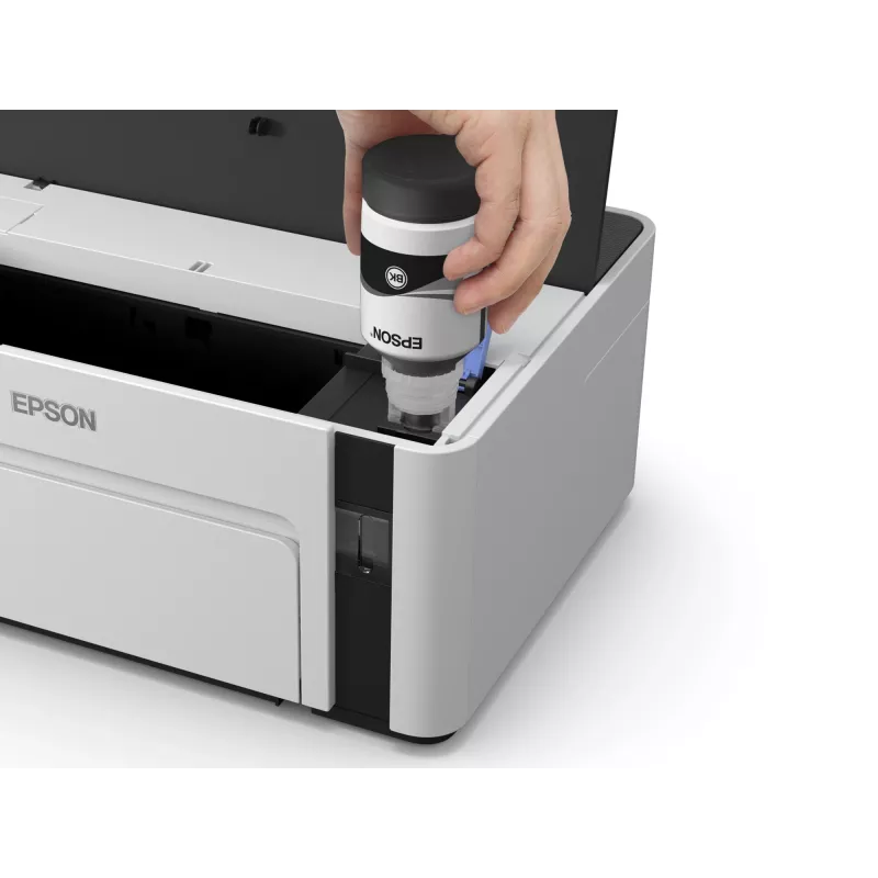 Tintenstrahldrucker Epson EcoTank ET-M1120 — monochrom, A4, 1440x720 DPI, Wi‑Fi, nachfüllbarer Tintentank