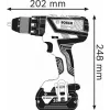 Bosch Akku-Bohrschrauber 12 V Li-Ion 1300 RPM Schwarz, Blau, Rot