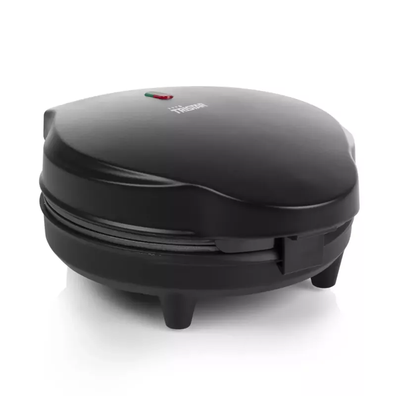 Eiswaffel-Backgerät Tristar WF-1170, runde Waffelform, 700 W, 220–240 V, 1,35 kg, schwarz