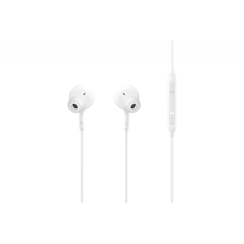 Kabelgebundener In-Ear-Kopfhörer Samsung EO-IC100, binaural, USB-Typ-C-Anschluss, 32 Ω Impedanz, 20–20000 Hz, weiß