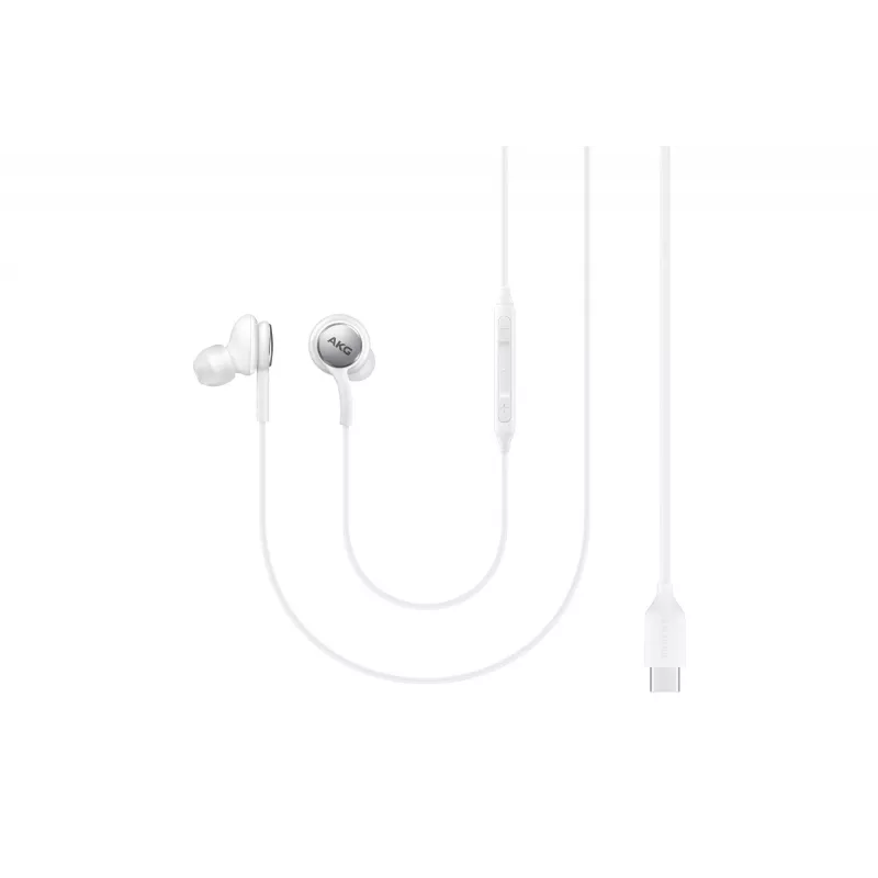Kabelgebundener In-Ear-Kopfhörer Samsung EO-IC100, binaural, USB-Typ-C-Anschluss, 32 Ω Impedanz, 20–20000 Hz, weiß