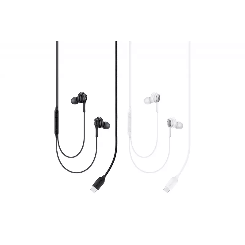 Kabelgebundener In-Ear-Kopfhörer Samsung EO-IC100, binaural, USB-Typ-C-Anschluss, 32 Ω Impedanz, 20–20000 Hz, weiß
