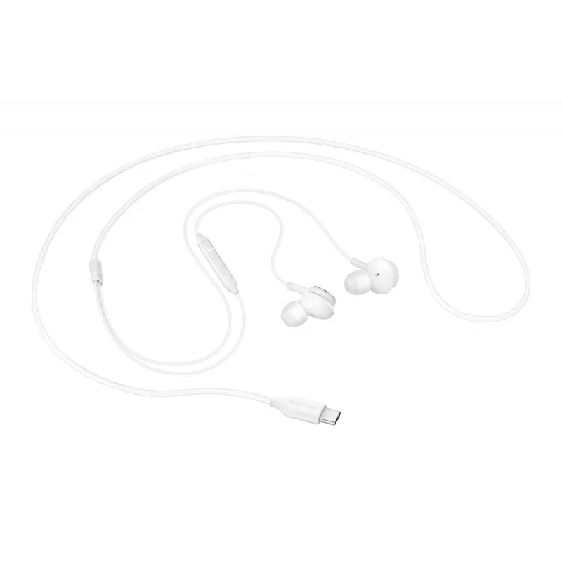 Kabelgebundener In-Ear-Kopfhörer Samsung EO-IC100, binaural, USB-Typ-C-Anschluss, 32 Ω Impedanz, 20–20000 Hz, weiß