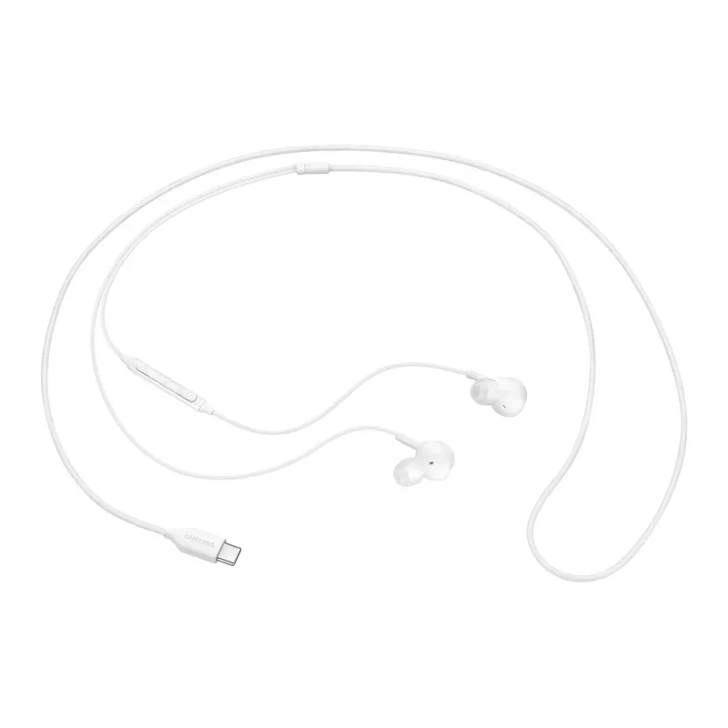 Kabelgebundener In-Ear-Kopfhörer Samsung EO-IC100, binaural, USB-Typ-C-Anschluss, 32 Ω Impedanz, 20–20000 Hz, weiß