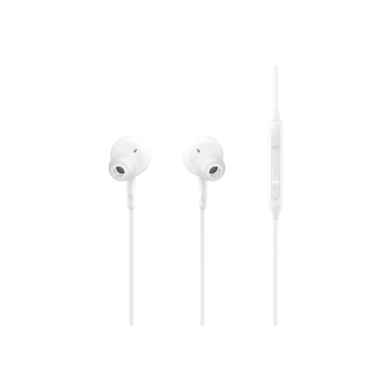 Kabelgebundener In-Ear-Kopfhörer Samsung EO-IC100, binaural, USB-Typ-C-Anschluss, 32 Ω Impedanz, 20–20000 Hz, weiß