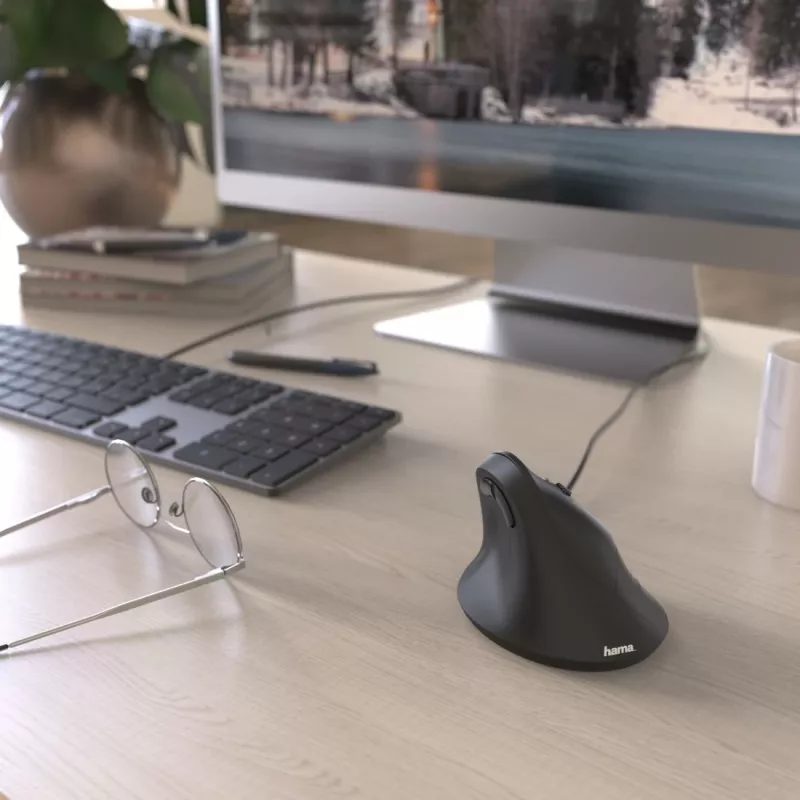 Hama EMC-500 Maus Büro Rechtshänder USB Typ-A Optisch 1800 DPI