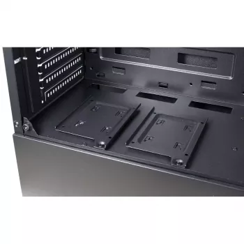 PC-Gehäuse Inter-Tech C-303 Mirror Full Tower Schwarz