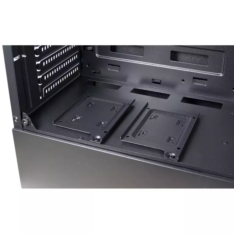 PC-Gehäuse Inter-Tech C-303 Mirror Full Tower Schwarz