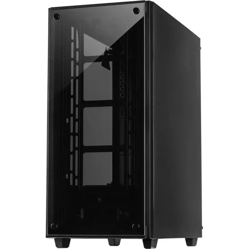 PC-Gehäuse Inter-Tech C-303 Mirror Full Tower Schwarz