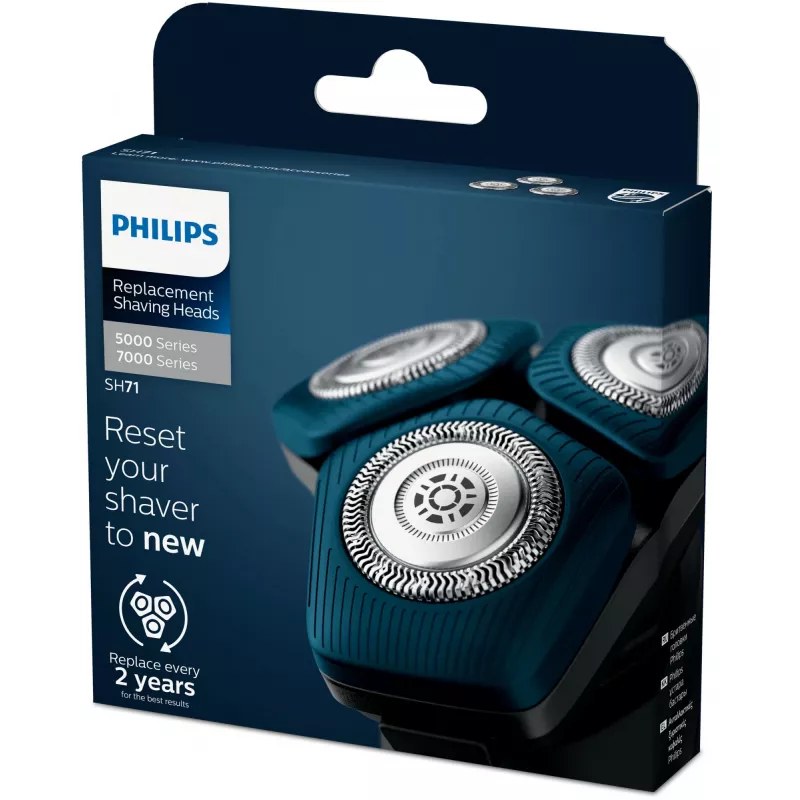 Philips Shaver series 7000, 5000 SH71/50 Ersatz-Elektrorasiererköpfe
