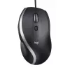 LOGITECH Advanced Kabelmaus M500s USB Schwarz