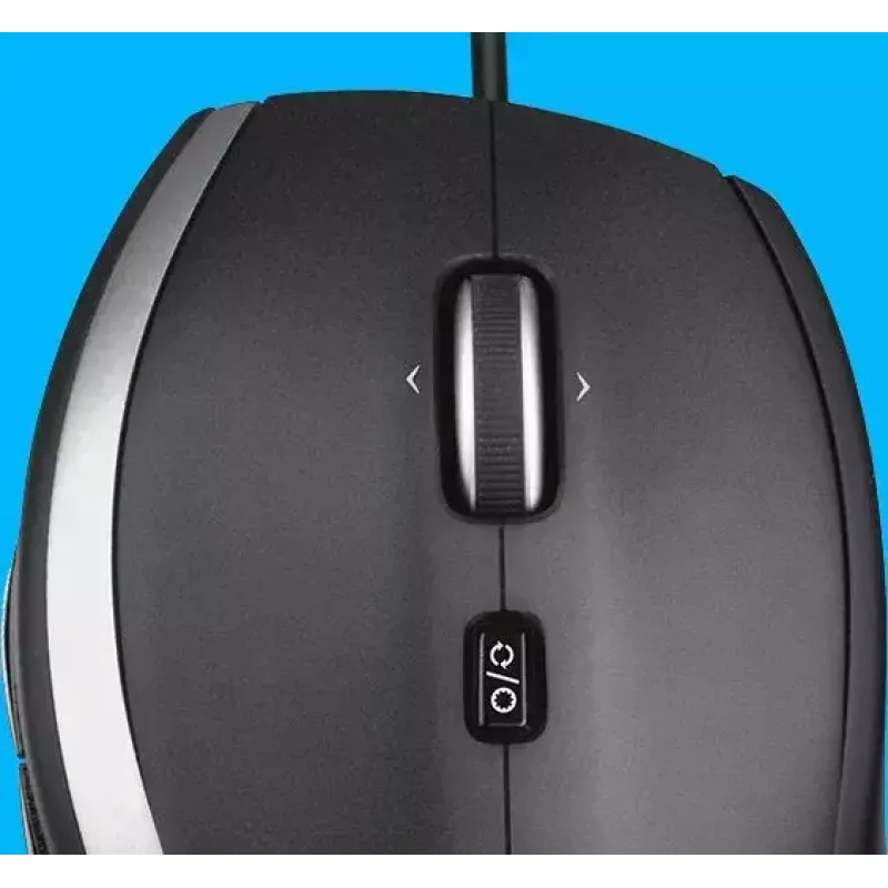 LOGITECH Advanced Kabelmaus M500s USB Schwarz