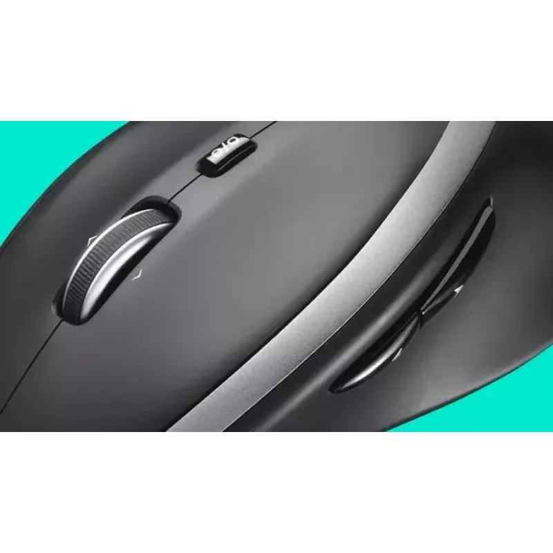 LOGITECH Advanced Kabelmaus M500s USB Schwarz