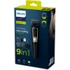 Multigroomer-Trimmer Philips MULTIGROOM Series 3000 9-in-1 MG3740/15 — NiMH-Akku, 60 Min. Laufzeit, Edelstahlklingen, 9 Aufsteckkämme, schwarz