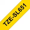 Brother TZE-SL651 Etikettenband Schwarz auf Gold