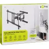 Goobay TV-Wandhalterung Pro FULLMOTION (XL) 60 kg 43–100 Zoll