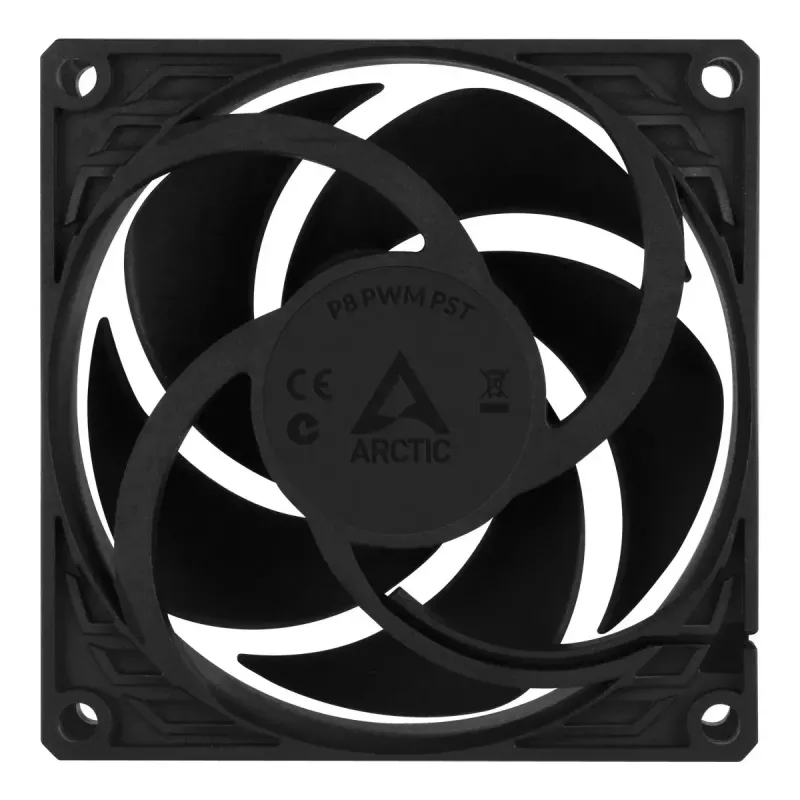 ARCTIC P8 PWM PST - Druckoptimierter 80-mm-Lüfter mit PWM PST