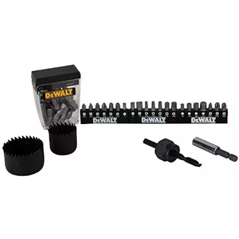 Bohrerset DeWalt DT71563-QZ — 100-tlg. für Metall, inkl. Schraubendreherbits und Tragekoffer