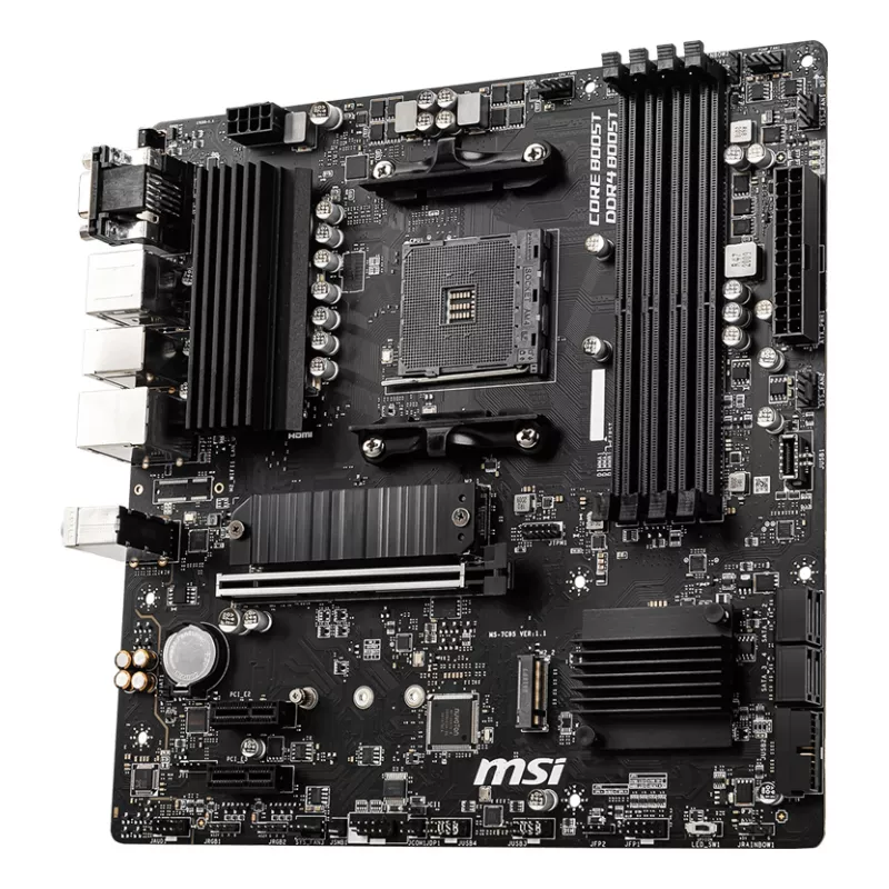 MSI B550M PRO-VDH Mainboard AMD B550 Sockel AM4 micro ATX