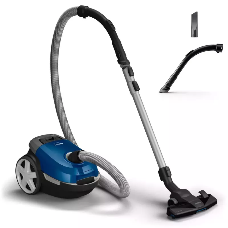 Bodenstaubsauger Philips XD3110/09 — 900 W, 3 L Staubbeutel, HEPA-Filter, Teleskoprohr aus Metall