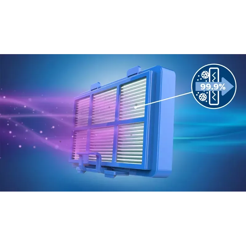 Bodenstaubsauger Philips XD3110/09 — 900 W, 3 L Staubbeutel, HEPA-Filter, Teleskoprohr aus Metall
