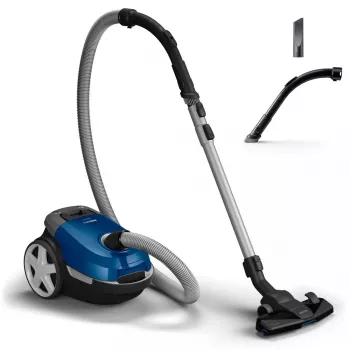 Bodenstaubsauger Philips XD3110/09 — 900 W, 3 L Staubbeutel, HEPA-Filter, Teleskoprohr aus Metall